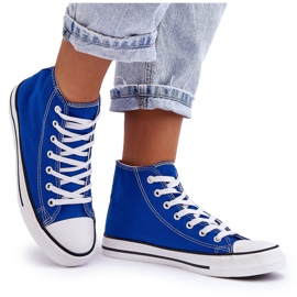FR1 Dámské klasické tenisky High Blue Remos modrý FR1 Dámské klasické tenisky High Blue Remos modrý