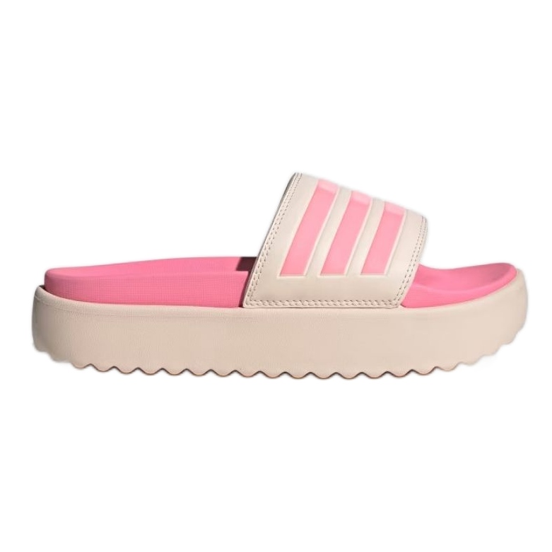 Pantofle adidas Adilette Platform W HP9409 růžový