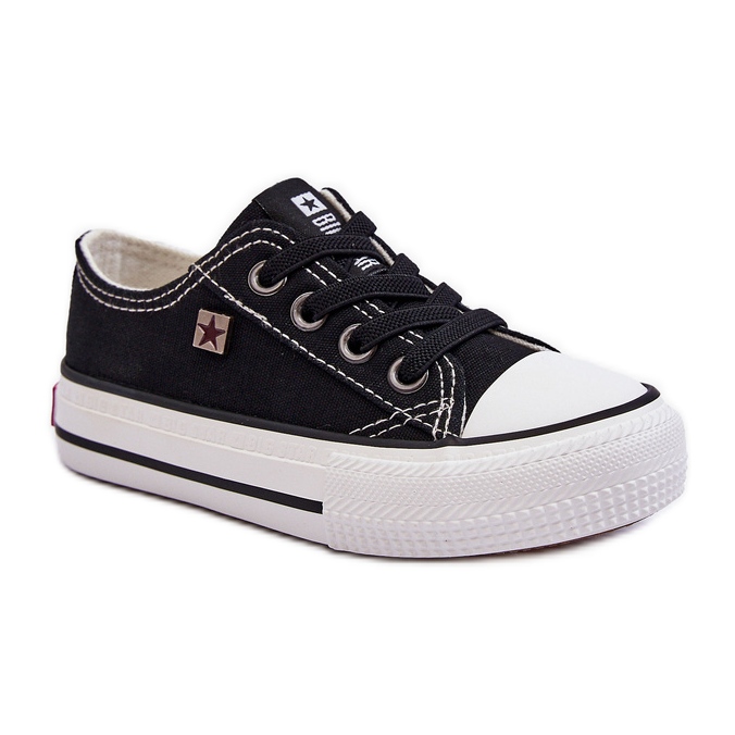 Dětské klasické tenisky Big Star DD374163 Black černá Dětské klasické tenisky Big Star DD374163 Black černá