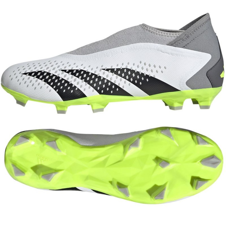 Boty Adidas Predator Accuracy.3 Ll Fg M GZ0021 bílý bílý