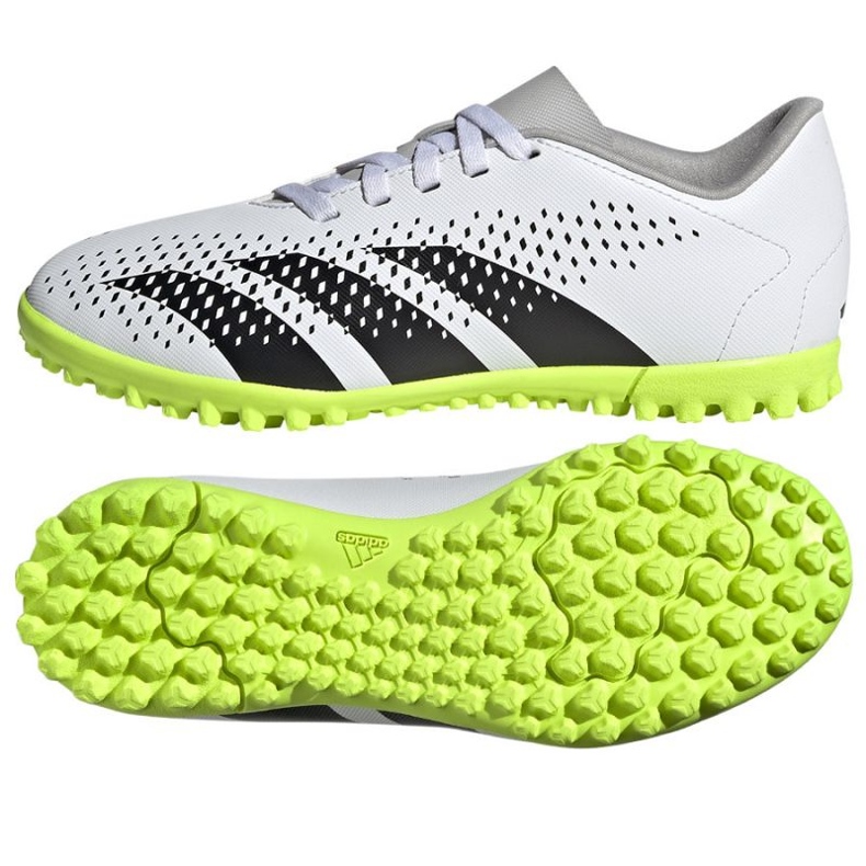 Boty Adidas Predator Accuracy.4 Tf Jr IE9444 bílý bílý