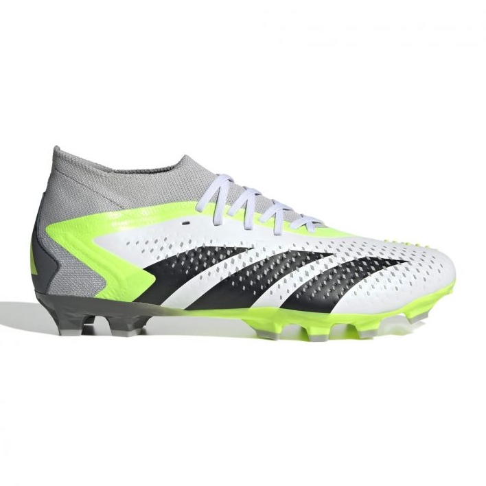 Kopačky Adidas Predator Accuracy.2 Mg M IE9486 bílá, šedá bílý