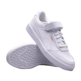 Boty Puma Court Ultra Strap M 390983-01 bílý