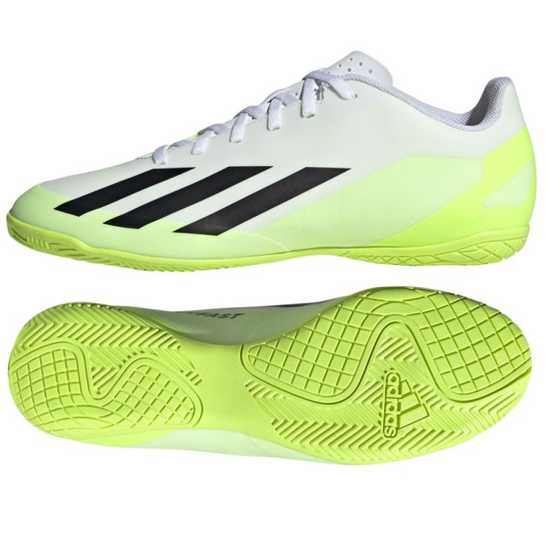 Kopačky Adidas X Crazyfast.4 In M IE1586 bílý bílý