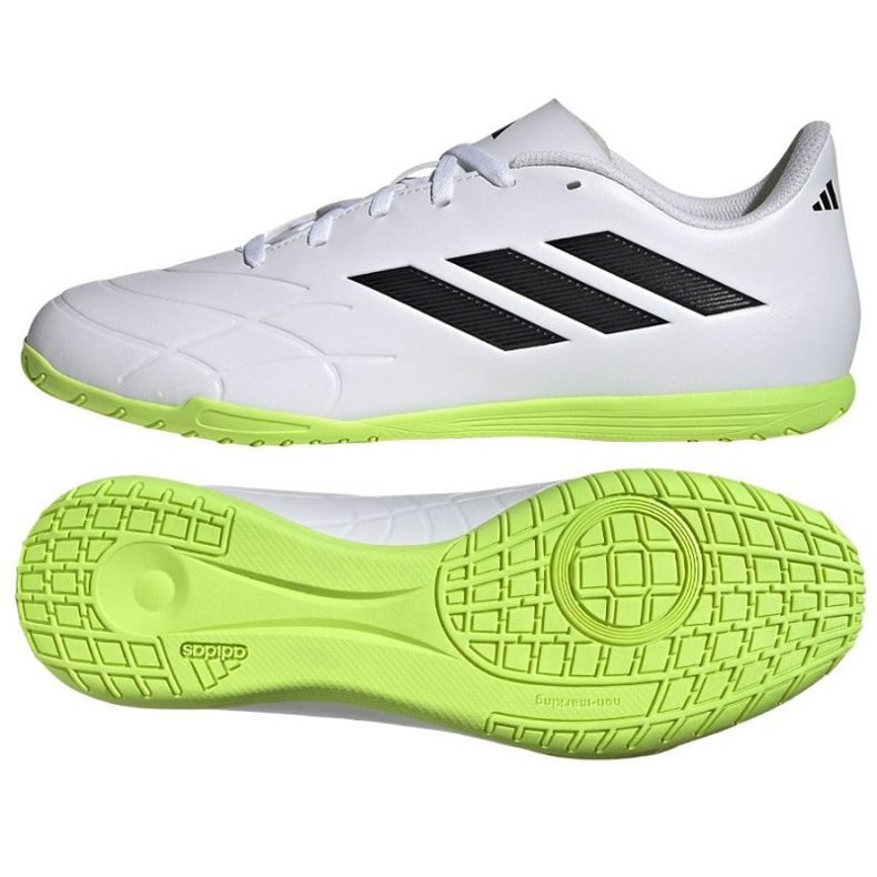 Kopačky Adidas Copa Pure.4 In M GZ2537 bílý bílý