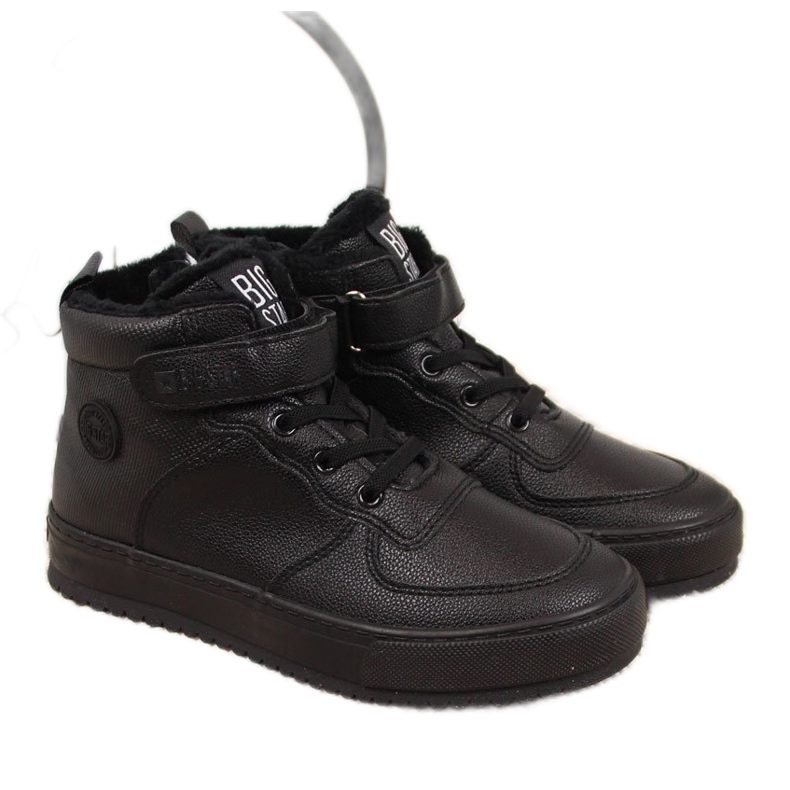 Dětské tenisky zateplené černé Big Star GG374040 černá