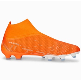 Kopačky Puma Ultra Match+ Ll FG/AG M 107243 01 pomerančový pomeranče a červené