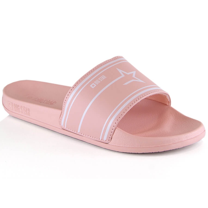 Dámské růžové sportovní pantofle Big Star MM274708 růžový