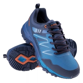 Boty Hi-Tec Favet Wp M 92800442339 modrý