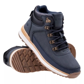 Hi-Tec boty Herlen Mid Teen Jr 92800453294 modrý