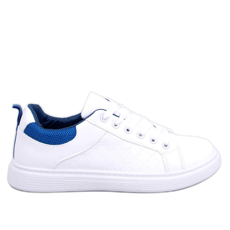 Dámské tenisky Keeler WHITE/ROYALBLUE bílý