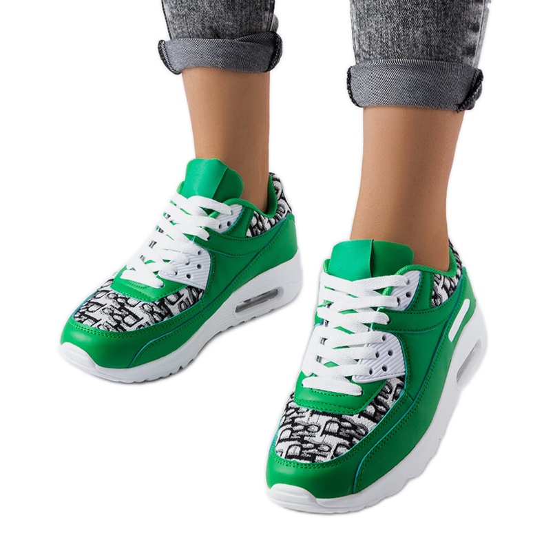 Zelené sportovní tenisky Brattiro zelená