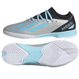 Adidas X Crazyfast Messi.3 V kopačkách Jr IE4075 stříbro