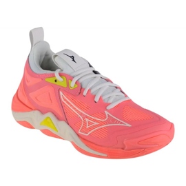 Volejbalové boty Mizuno Wave Momentum 3 W V1GC231206 červený odstíny šedé