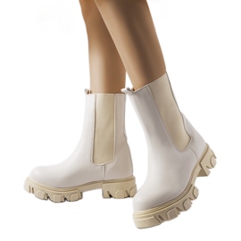 Béžové pracovní boty od Vallejo béžový