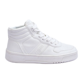 Memory Foam Big Star Pánské sportovní boty KK174134 101 White bílý Memory Foam Big Star Pánské sportovní boty KK174134 101 White bílý