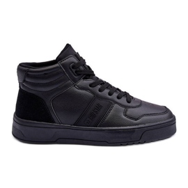 Pánská sportovní obuv Memory Foam Big Star KK174135 906 Černá černý