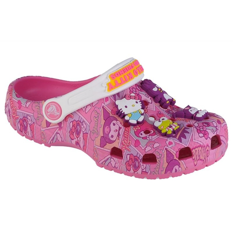 Crocs Hello Kitty and Friends Classic Clog Jr 208103-680 růžový