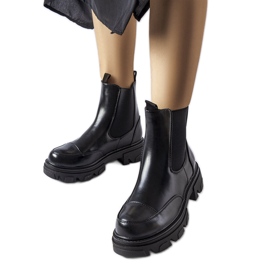 Inna Černé nazouvací boty Albany černý