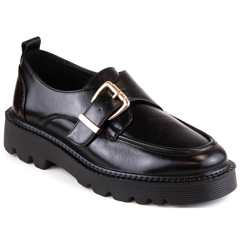 Dámské boty na platformě s černou přezkou Vinceza 58184 černá