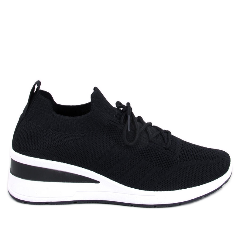 Černé tenisky na klínku Leakes černá