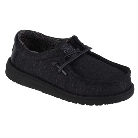 Hey Dude Wally Youth Basic 40041-001 boty černý
