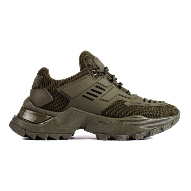 Dámské tmavě zelené tenisky Shelovet zelená