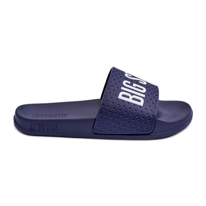 Pánské žabky Big Star MM174321 Navy Blue modrý