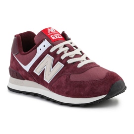 Boty New Balance U574HMG červený