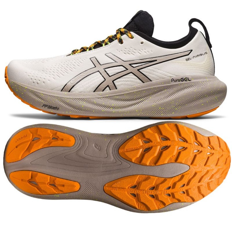 Běžecké boty Asics Gel-Nimbus 25 Tr M 1011B769 200 bílý