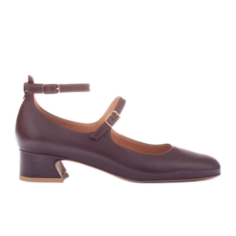 Marco Shoes Lodičky se sponou červené Marco Shoes Lodičky se sponou červené