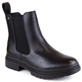 Dámské boty Chelsea, černé, Potocki SZ12201 černý