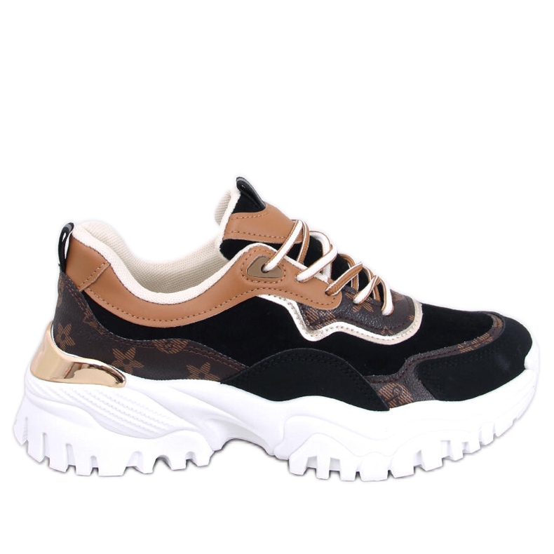 Černé tenisky Nesbit na klínku černá