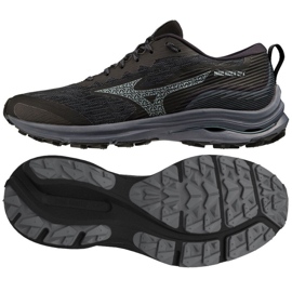 Běžecké boty Mizuno Wave Rider Gtx M J1GC227901 černý