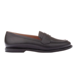 Marco Shoes Dámské mokasíny mokasíny černý