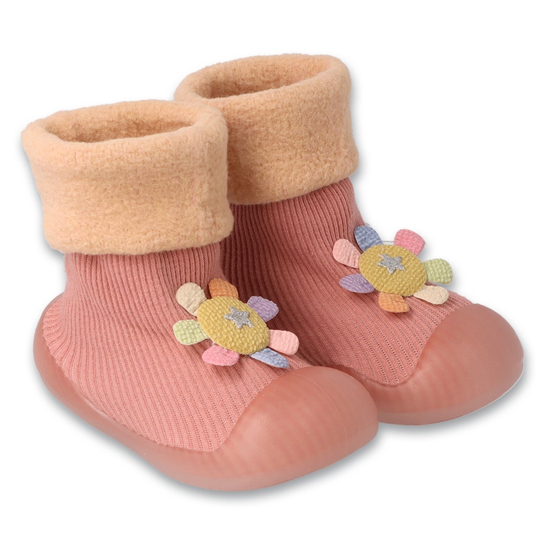 Befado baby 002P054 růžová s květinou růžový