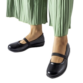 Černé balerínky z Oaklandu černá