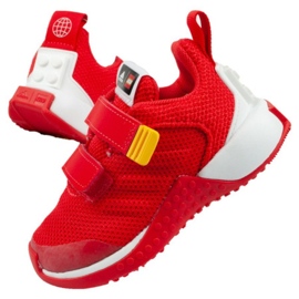 Boty Adidas Lego Jr GW8093 červený