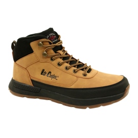 Pánské zimní turistické boty Lee Cooper LCJ-23-31-3047M Camel žluť