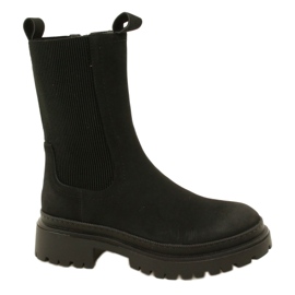 Vysoce izolované ženy Elevento 23BT35-6440 Black Boots černý