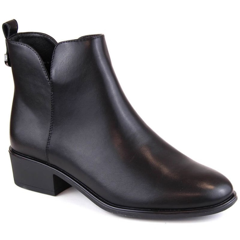 Zateplené boty Sergio Leone W SK418A, černé černá