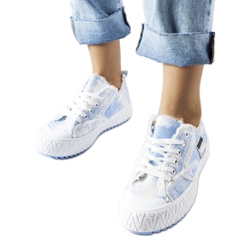 Inna Růžové tenisky s oděrkami od Safiy růžový Inna Růžové tenisky s oděrkami od Safiy růžový