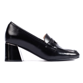 Černé elegantní dámské boty Shelovet černý