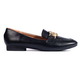 Elegantní černé dámské lords značky Shelovet černý
