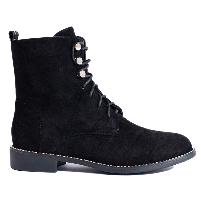 Černé semišové dámské pracovní oděvy Shelovet černá