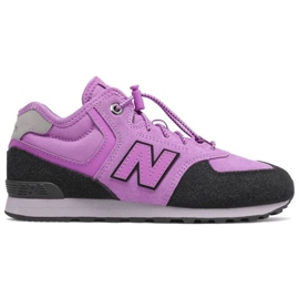 Boty New Balance GV574HXG fialový Boty New Balance GV574HXG fialový