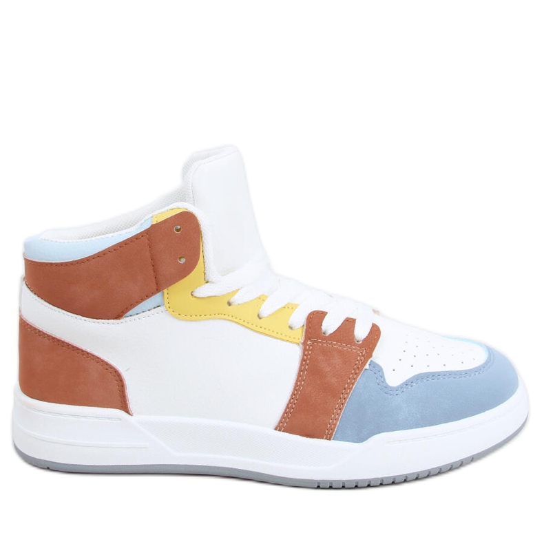 Vysoké tenisky Clowsi Blue bílý