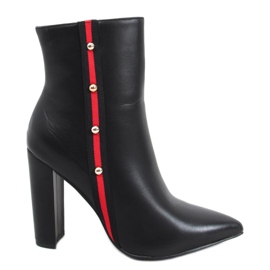 Keli Black vysoké podpatky černý