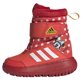 Boty Adidas Winterplay Disney Minnie Jr IG7191 červený