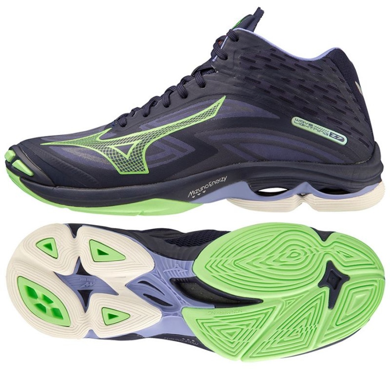 Boty Mizuno Wave Lighting Z7 M MIDV1GA225011 modrý